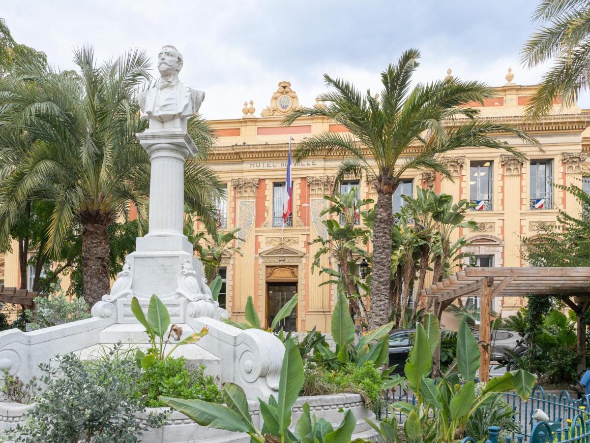 Hotel De Belgique A Ментона Экстерьер фото